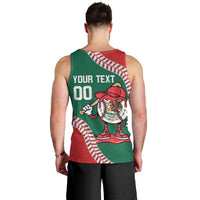 Mexico 2026 Baseball Custom Men Tank Top Go Champions Drip Style