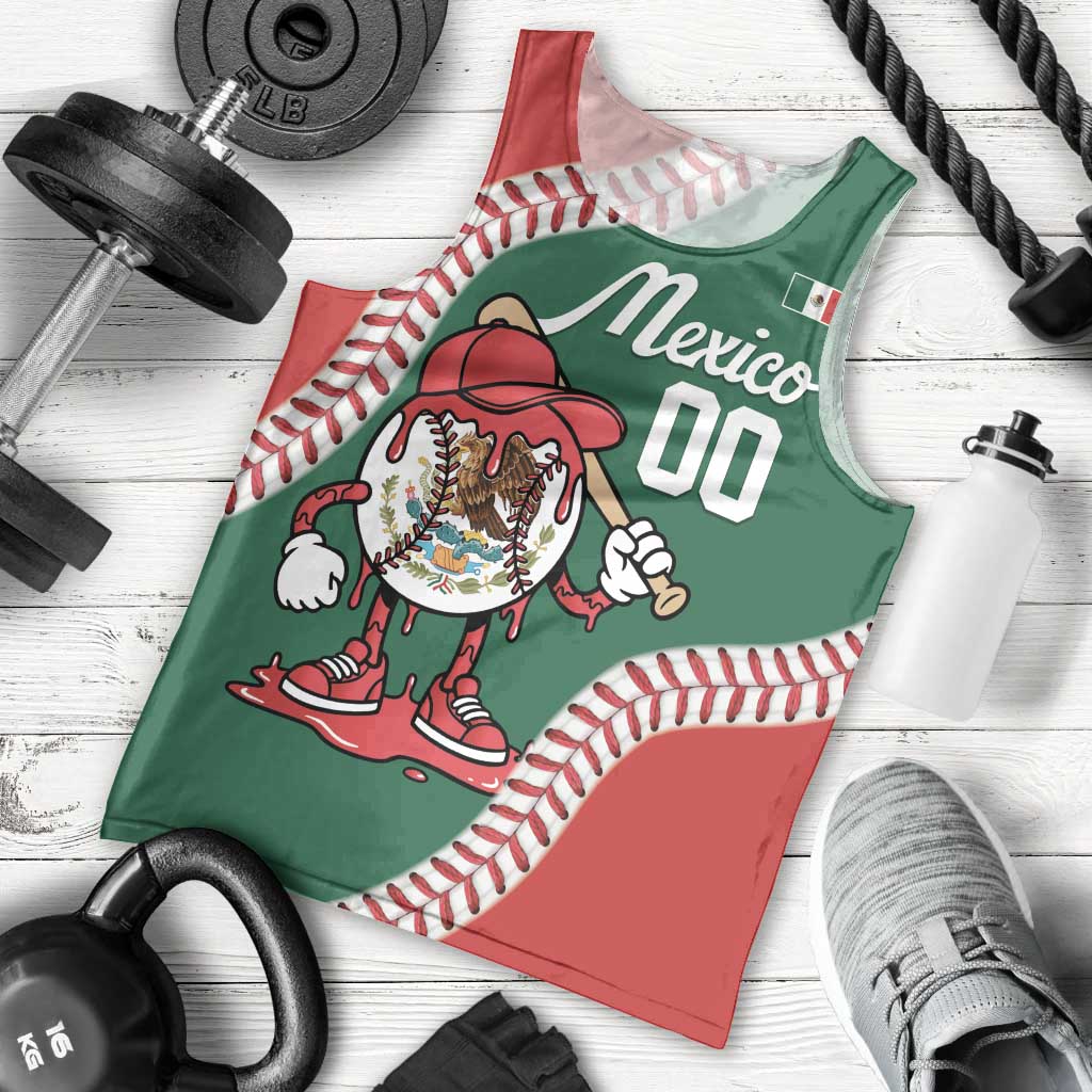 Mexico 2026 Baseball Custom Men Tank Top Go Champions Drip Style
