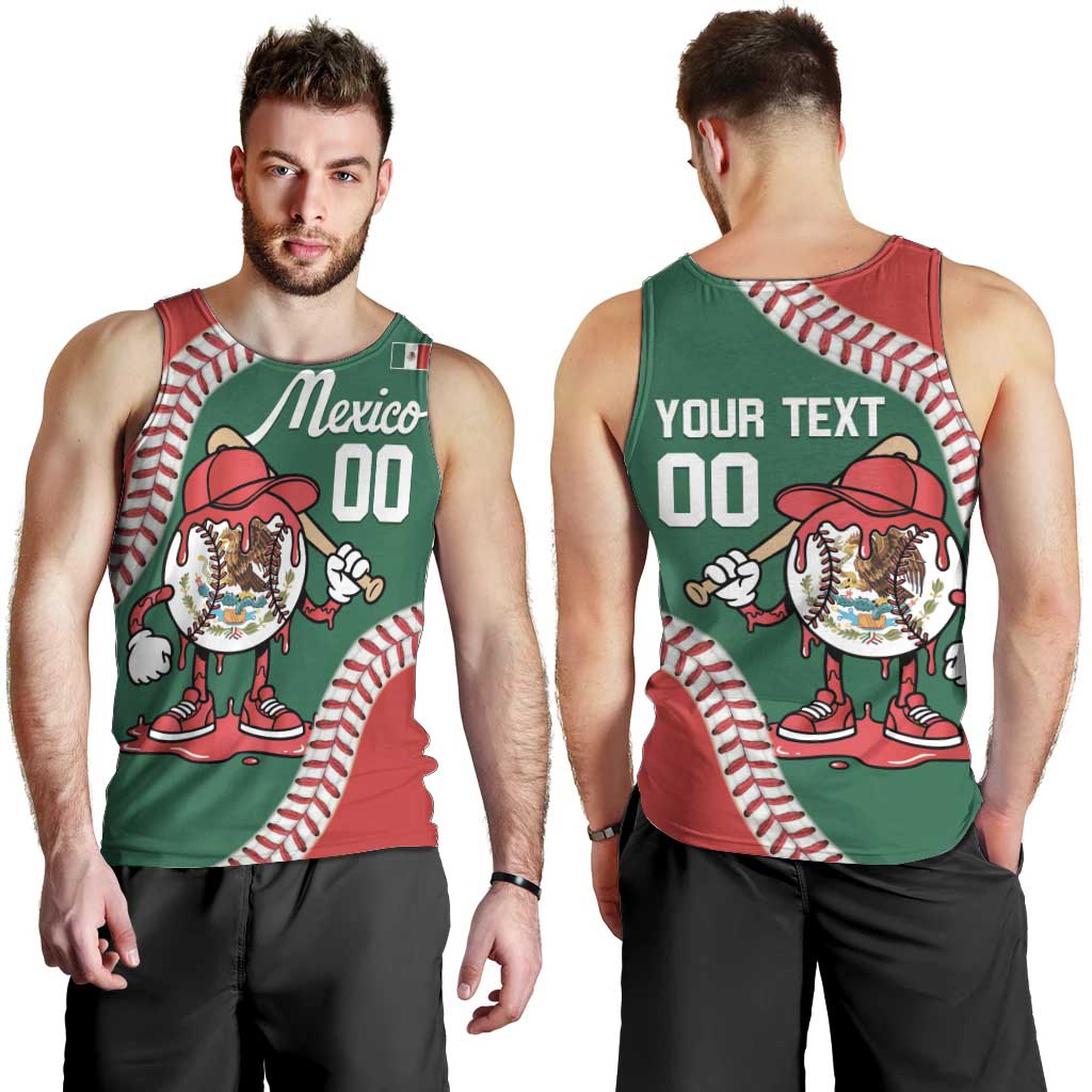 Mexico 2026 Baseball Custom Men Tank Top Go Champions Drip Style