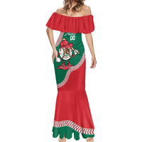 Mexico 2026 Baseball Custom Mermaid Dress Go Champions Drip Style