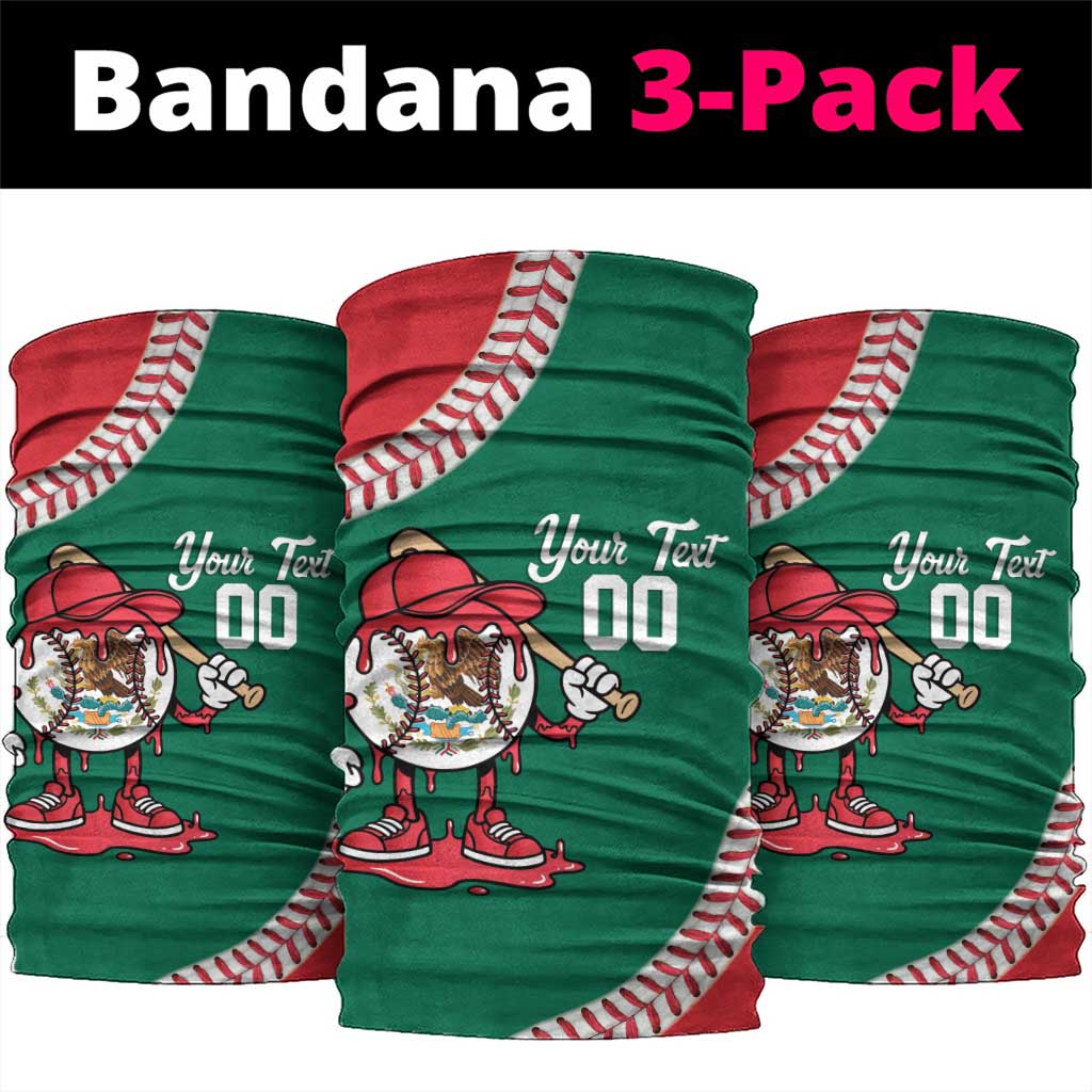 Mexico 2026 Baseball Custom Neck Gaiter Go Champions Drip Style