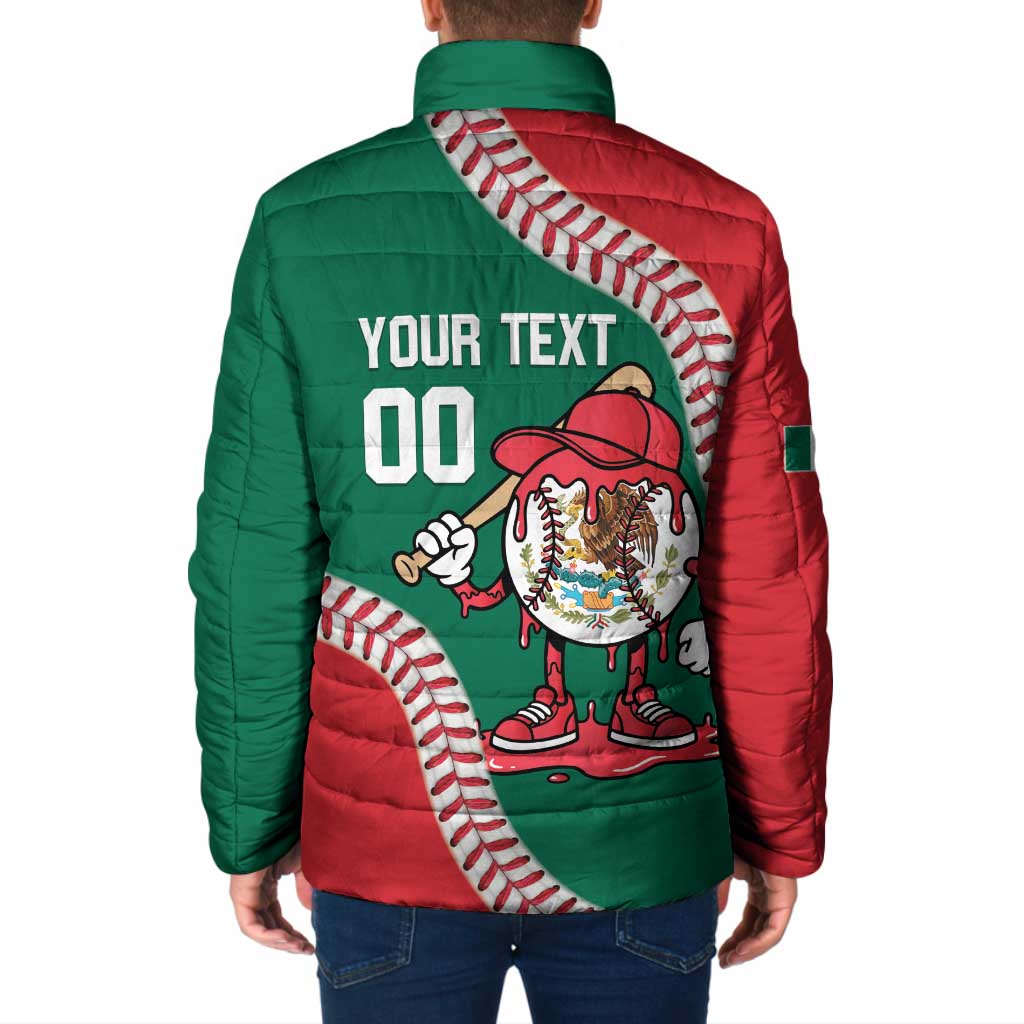 Mexico 2026 Baseball Custom Padded Jacket Go Champions Drip Style
