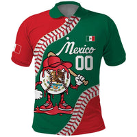 Mexico 2026 Baseball Custom Polo Shirt Go Champions Drip Style