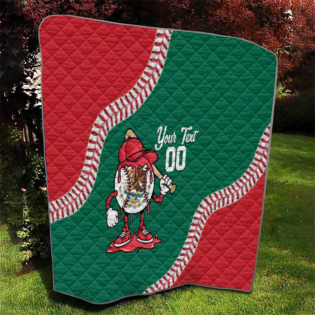 Mexico 2026 Baseball Custom Quilt Go Champions Drip Style