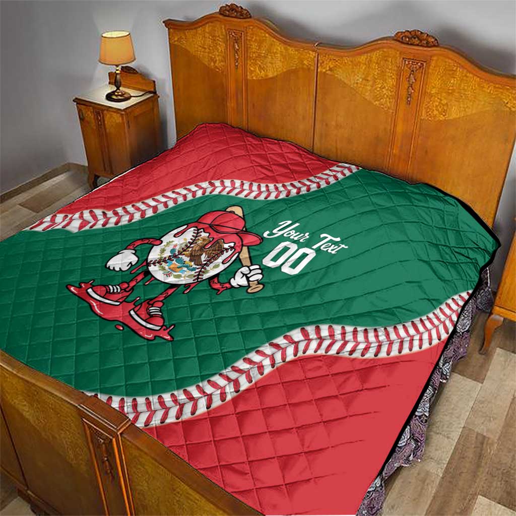 Mexico 2026 Baseball Custom Quilt Go Champions Drip Style