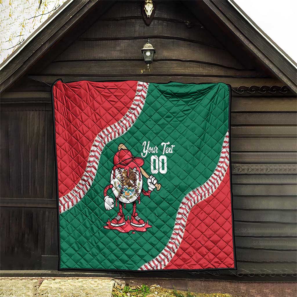 Mexico 2026 Baseball Custom Quilt Go Champions Drip Style