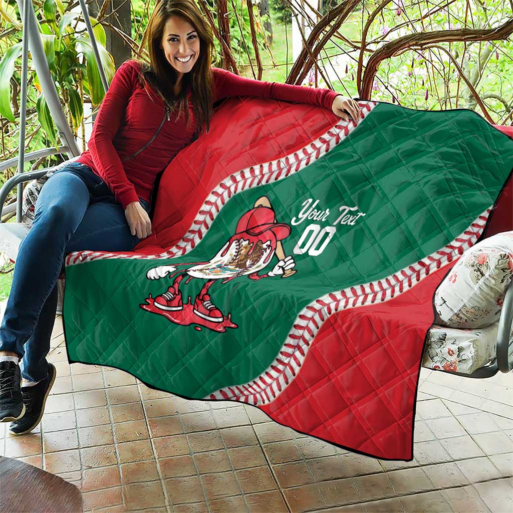 Mexico 2026 Baseball Custom Quilt Go Champions Drip Style