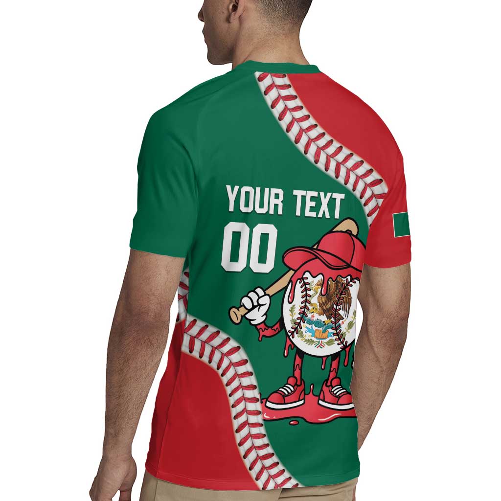 Mexico 2026 Baseball Custom Rugby Jersey Go Champions Drip Style