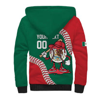 Mexico 2026 Baseball Custom Sherpa Hoodie Go Champions Drip Style