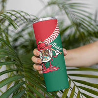 Mexico 2026 Baseball Custom Skinny Tumbler Go Champions Drip Style
