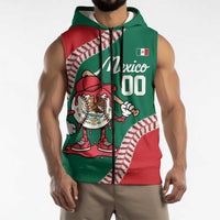 Mexico 2026 Baseball Custom Sleeveless Zip Hoodie Go Champions Drip Style