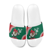 Mexico 2026 Baseball Custom Slide Sandals Go Champions Drip Style