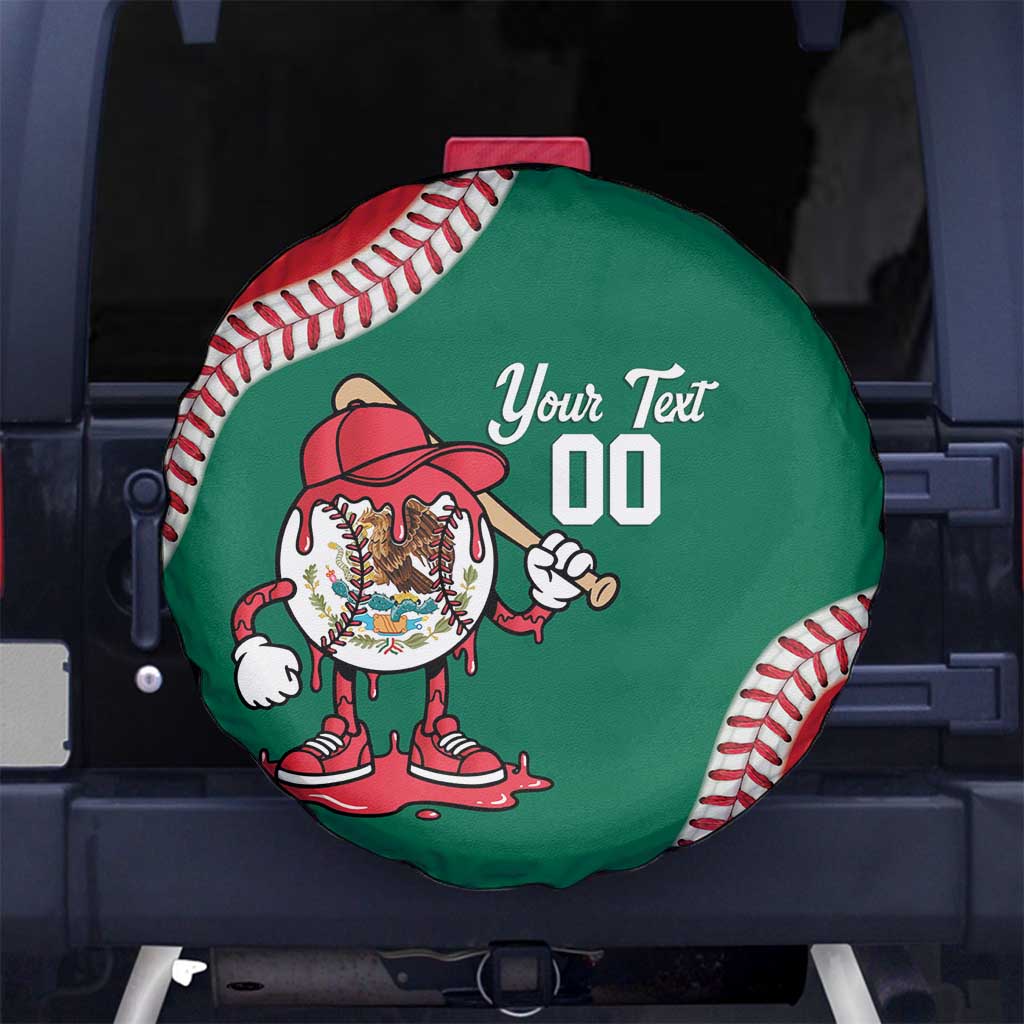 Mexico 2026 Baseball Custom Spare Tire Cover Go Champions Drip Style