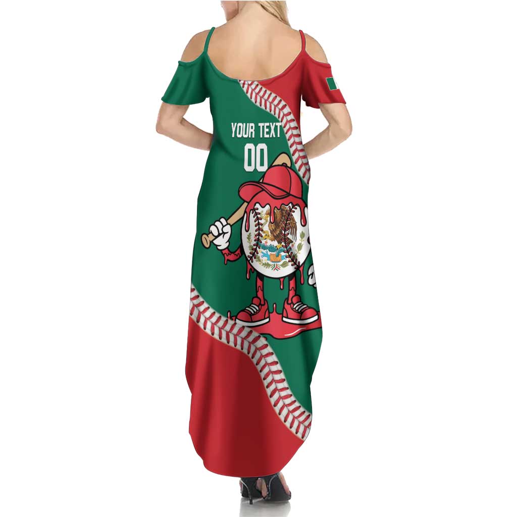 Mexico 2026 Baseball Custom Summer Maxi Dress Go Champions Drip Style