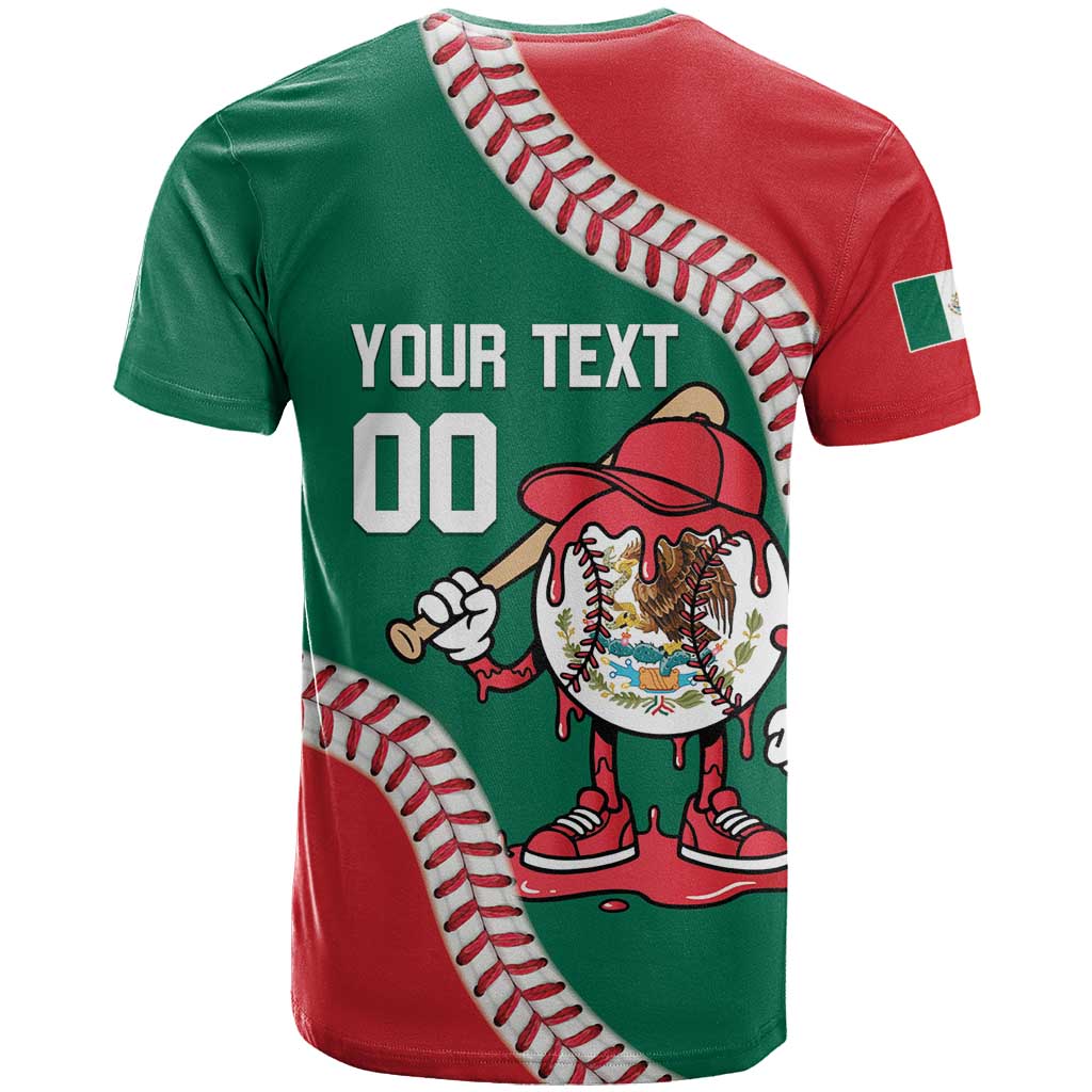 Mexico 2026 Baseball Custom T Shirt Go Champions Drip Style