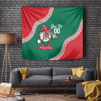 Mexico 2026 Baseball Custom Tapestry Go Champions Drip Style