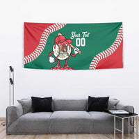 Mexico 2026 Baseball Custom Tapestry Go Champions Drip Style