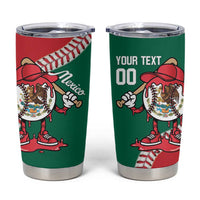 Mexico 2026 Baseball Custom Tumbler Cup Go Champions Drip Style