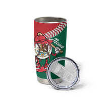 Mexico 2026 Baseball Custom Tumbler Cup Go Champions Drip Style