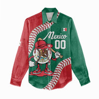 Mexico 2026 Baseball Custom Women Casual Shirt Go Champions Drip Style
