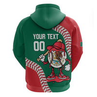 Mexico 2026 Baseball Custom Zip Hoodie Go Champions Drip Style