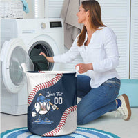 Czech Republic 2026 Baseball Custom Laundry Basket Go Cesko Drip Style