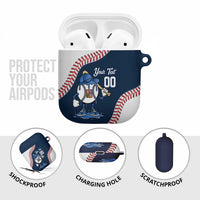 Czech Republic 2026 Baseball Custom AirPods Case Go Cesko Drip Style