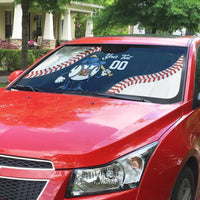 Czech Republic 2026 Baseball Custom Auto Sun Shade Go Cesko Drip Style