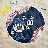 Czech Republic 2026 Baseball Custom Beach Blanket Go Cesko Drip Style
