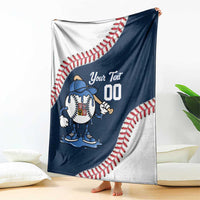Czech Republic 2026 Baseball Custom Blanket Go Cesko Drip Style