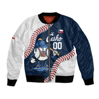 Czech Republic 2026 Baseball Custom Bomber Jacket Go Cesko Drip Style