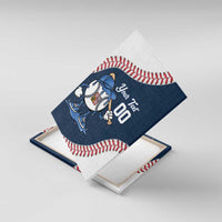 Czech Republic 2026 Baseball Custom Canvas Wall Art Go Cesko Drip Style