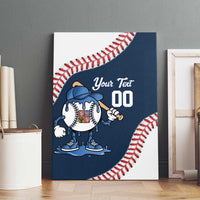 Czech Republic 2026 Baseball Custom Canvas Wall Art Go Cesko Drip Style