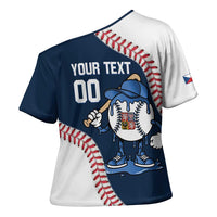 Czech Republic 2026 Baseball Custom Cross Shoulder Shirt Go Cesko Drip Style