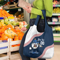Czech Republic 2026 Baseball Custom Grocery Bag Go Cesko Drip Style