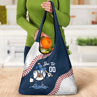 Czech Republic 2026 Baseball Custom Grocery Bag Go Cesko Drip Style