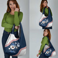 Czech Republic 2026 Baseball Custom Grocery Bag Go Cesko Drip Style