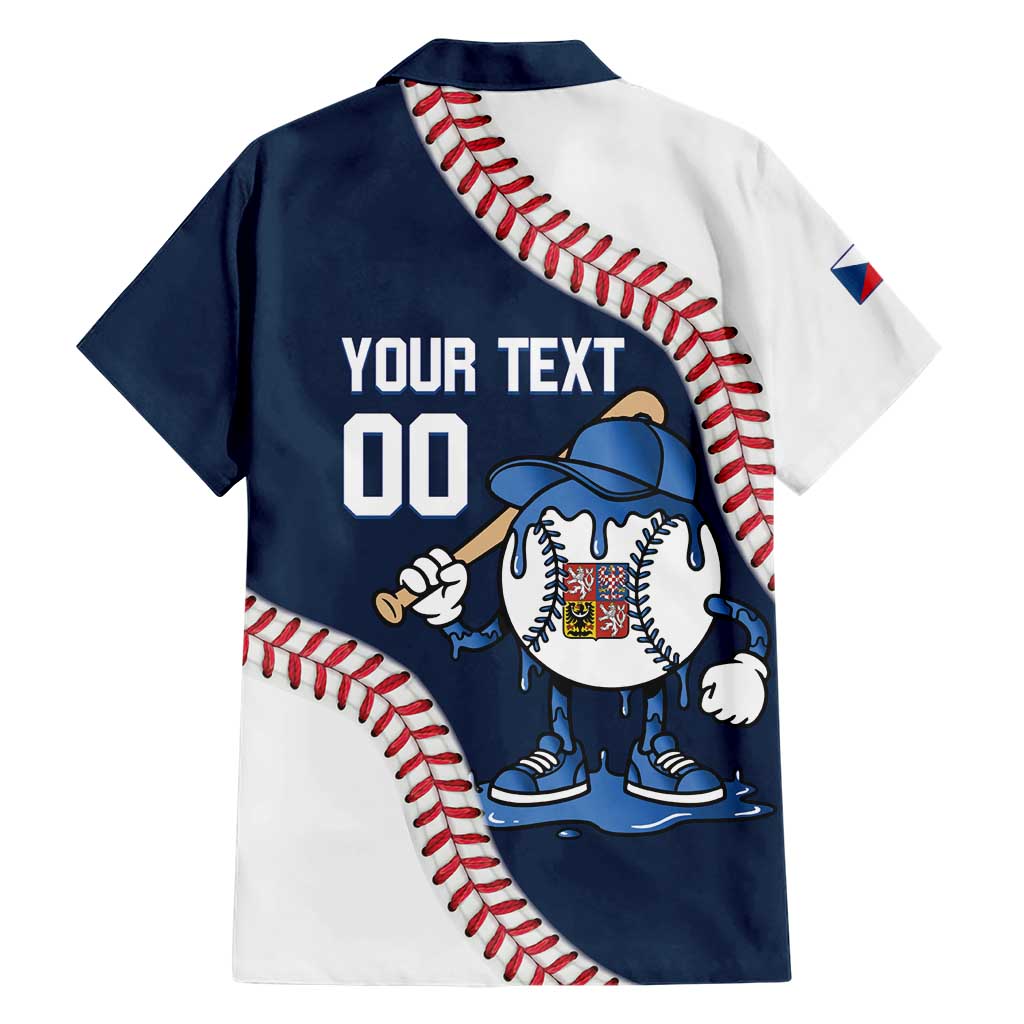 Czech Republic 2026 Baseball Custom Hawaiian Shirt Go Cesko Drip Style