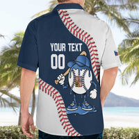 Czech Republic 2026 Baseball Custom Hawaiian Shirt Go Cesko Drip Style