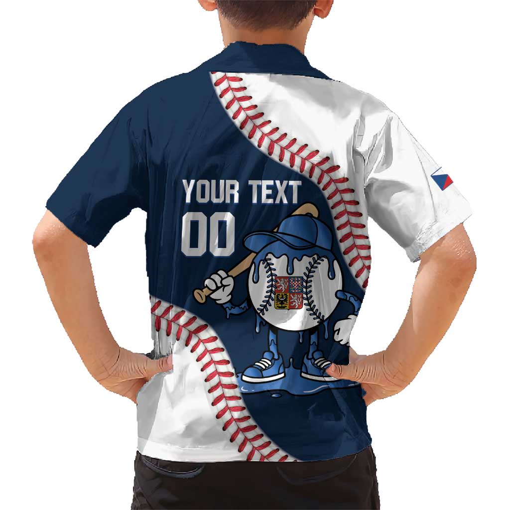 Czech Republic 2026 Baseball Custom Hawaiian Shirt Go Cesko Drip Style