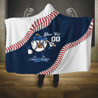 Czech Republic 2026 Baseball Custom Hooded Blanket Go Cesko Drip Style
