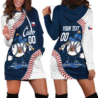 Czech Republic 2026 Baseball Custom Hoodie Dress Go Cesko Drip Style