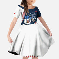 Czech Republic 2026 Baseball Custom Kid Short Sleeve Dress Go Cesko Drip Style