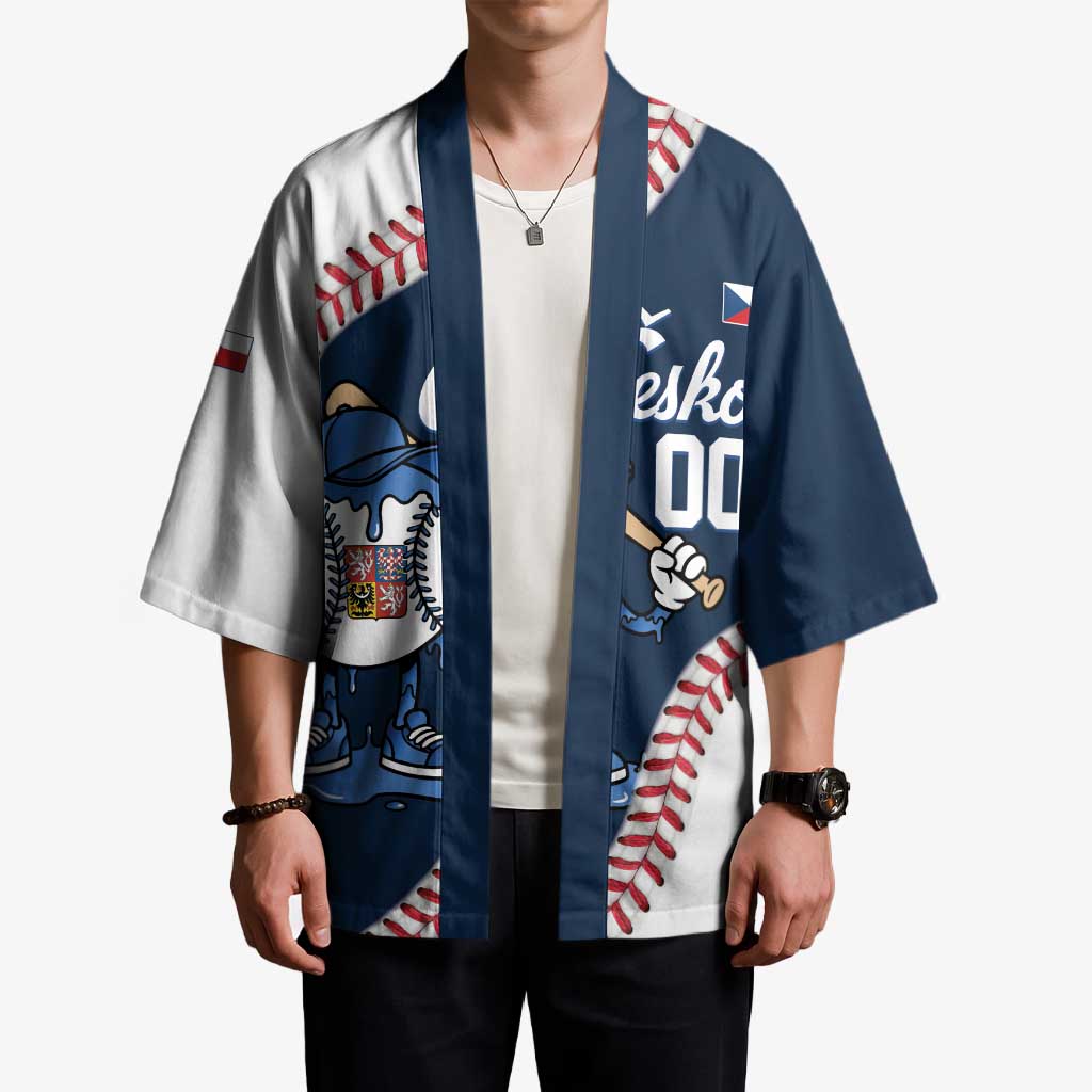 Czech Republic 2026 Baseball Custom Kimono Go Cesko Drip Style