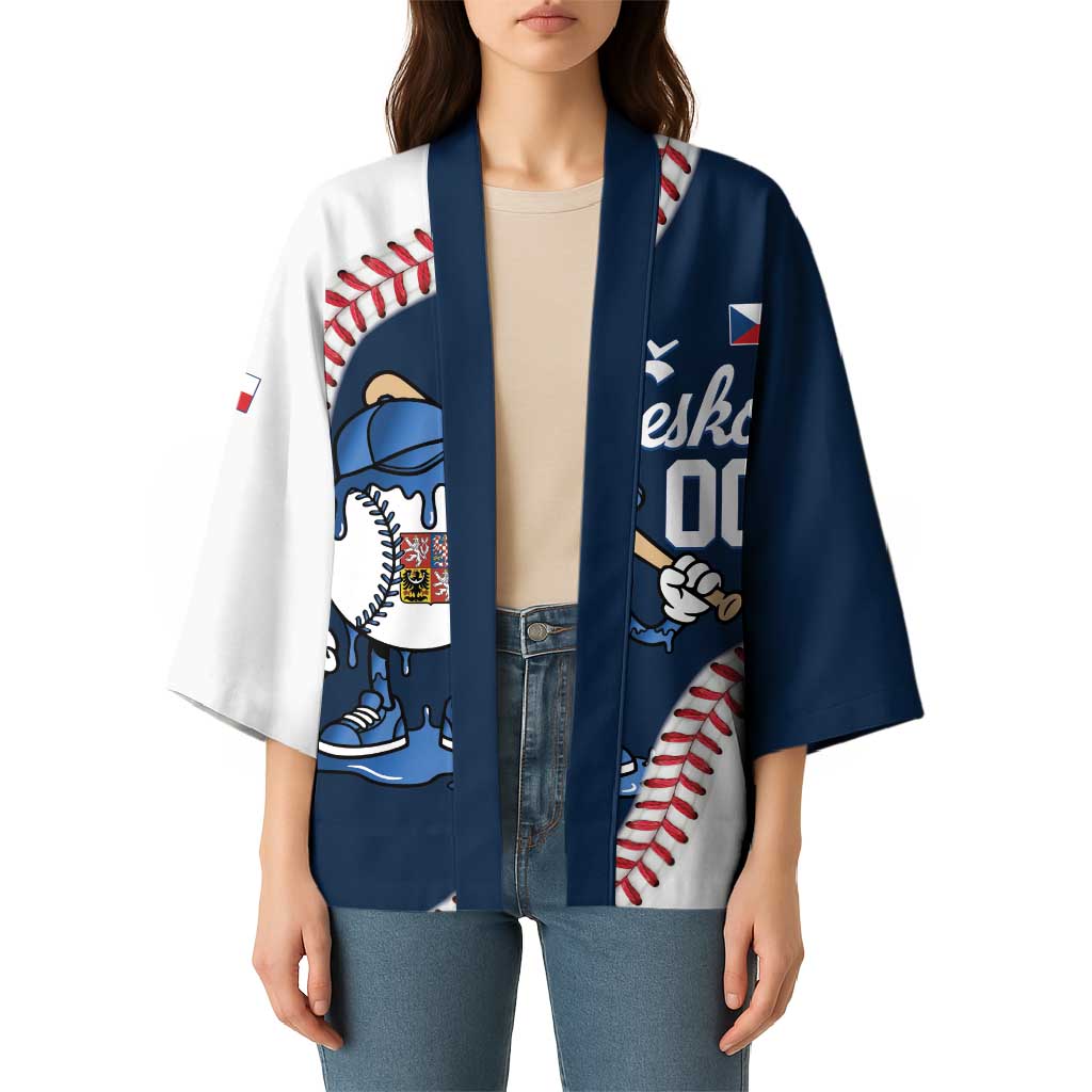 Czech Republic 2026 Baseball Custom Kimono Go Cesko Drip Style