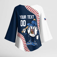 Czech Republic 2026 Baseball Custom Kimono Sleeve Blouse Go Cesko Drip Style