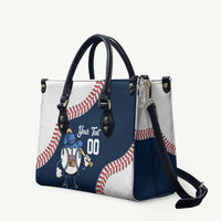 Czech Republic 2026 Baseball Custom Leather Bag Go Cesko Drip Style