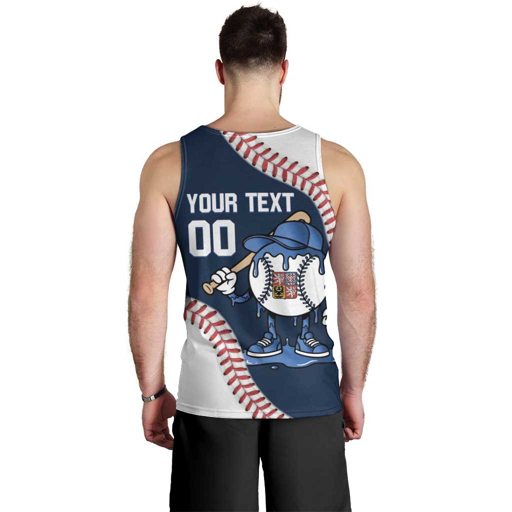 Czech Republic 2026 Baseball Custom Men Tank Top Go Cesko Drip Style