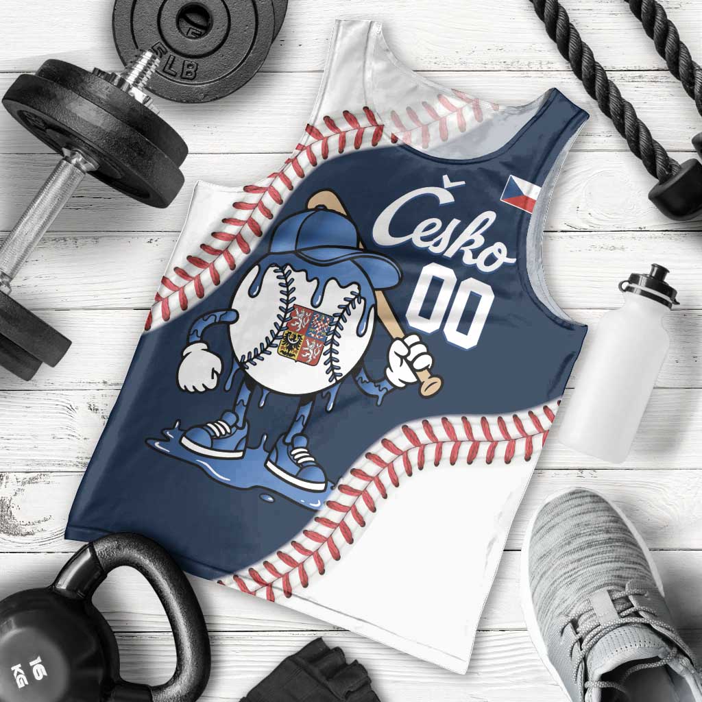Czech Republic 2026 Baseball Custom Men Tank Top Go Cesko Drip Style