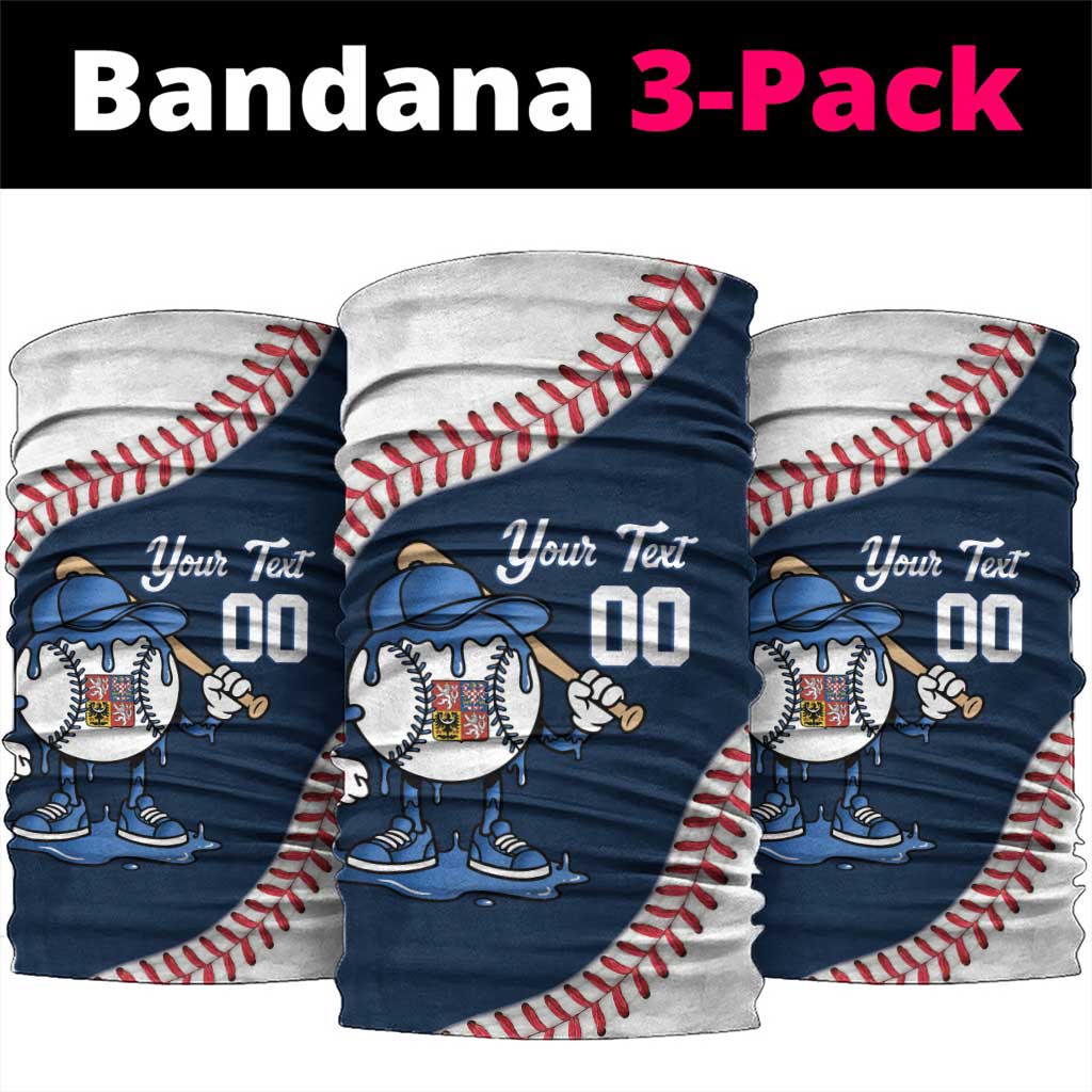 Czech Republic 2026 Baseball Custom Neck Gaiter Go Cesko Drip Style